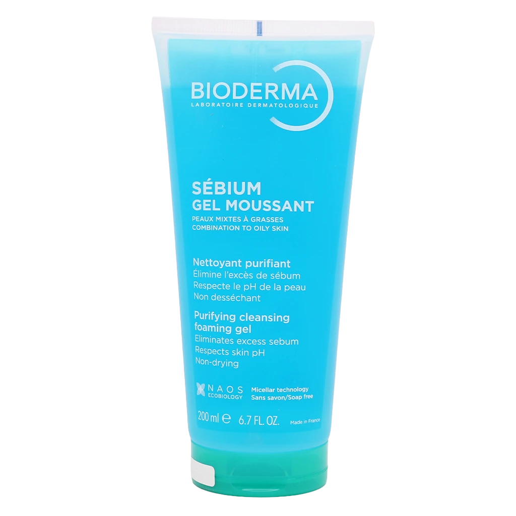 Bioderma Sebium Gel Moussant For Oily Skin 200 ml