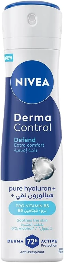 Nivea Deodorant Spray Derma Control Defend For Women 150 Ml