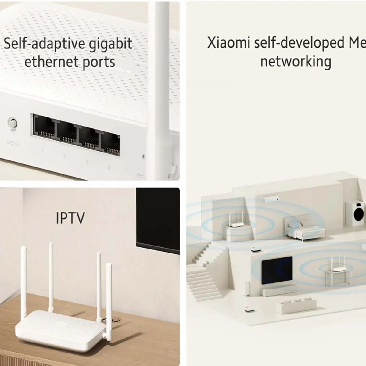 Xiaomi Router AX1500 White - view 5