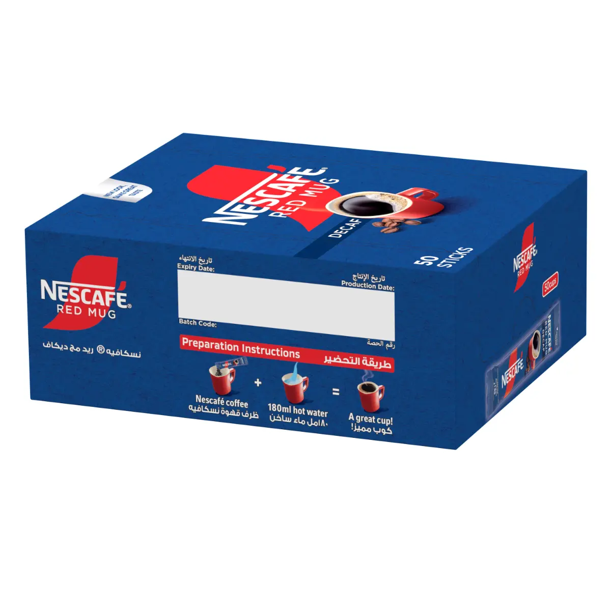 Nescafe Redmug Decaf Stick 50 pcs 1.8 gm - view 2
