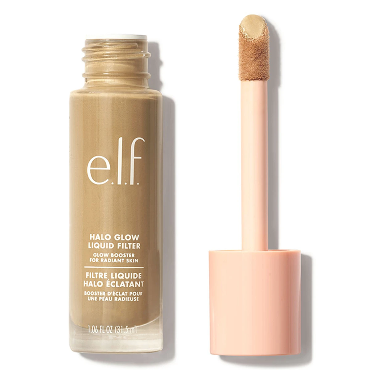 Elf Foundation Hello Glow Liquid Filter 3.5 Medium Neutral 