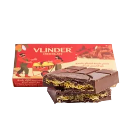 Vlinder Crispy hazelnut cocoa cream & salted chips 240 gm