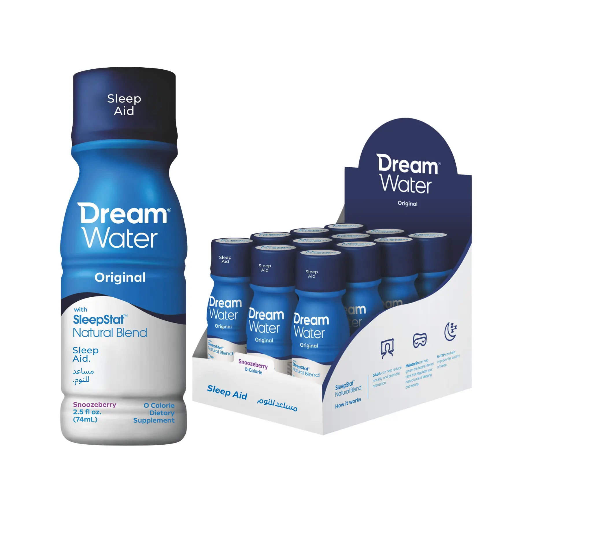 Dream Water Sleep Aid Shots 74 ml - view 7