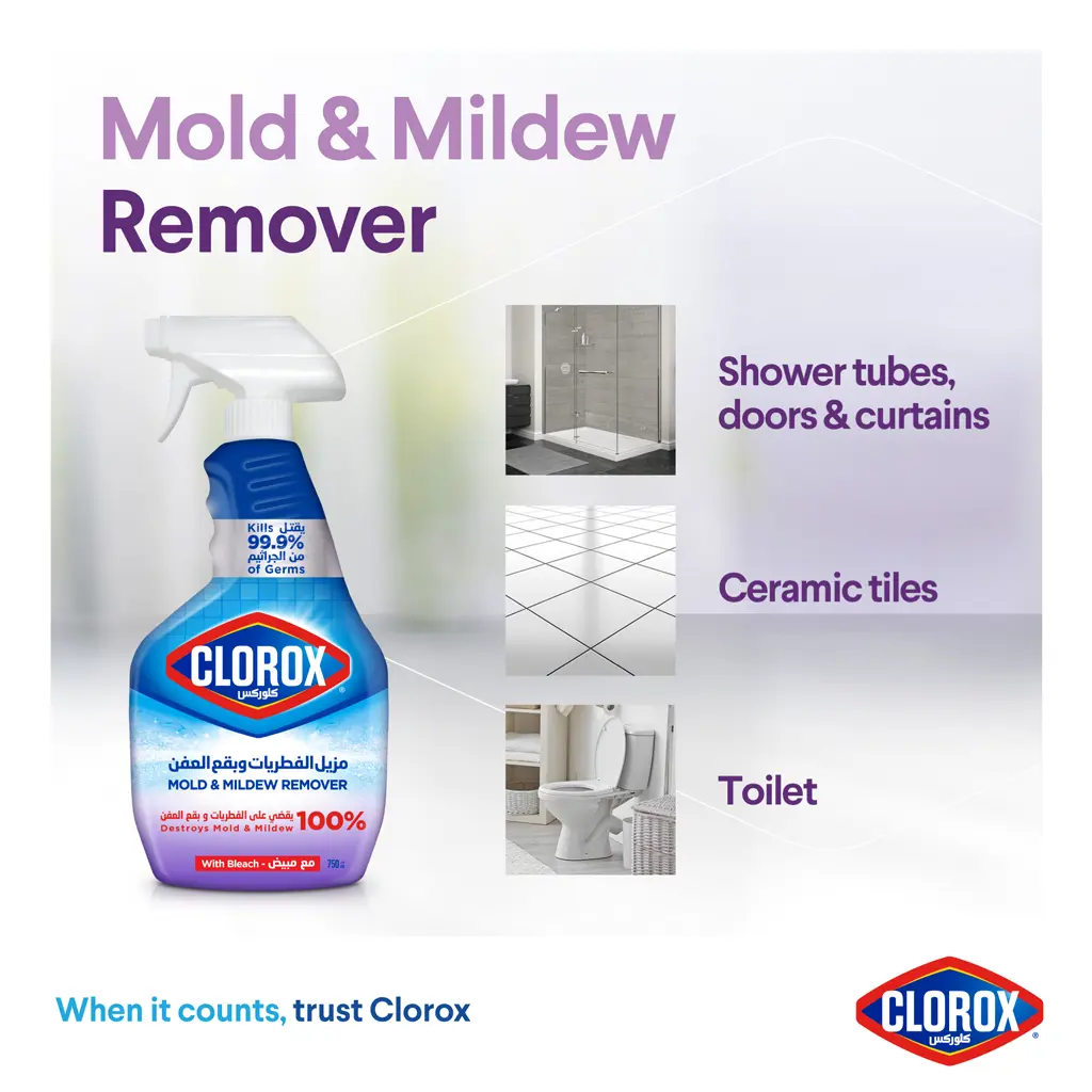 Clorox Sprayer Mold and Mildew Remover 750ml - view 3