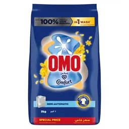 Omo Semi-Automatic Laundry Detergent Powder Touch Of Comfort 5 kg