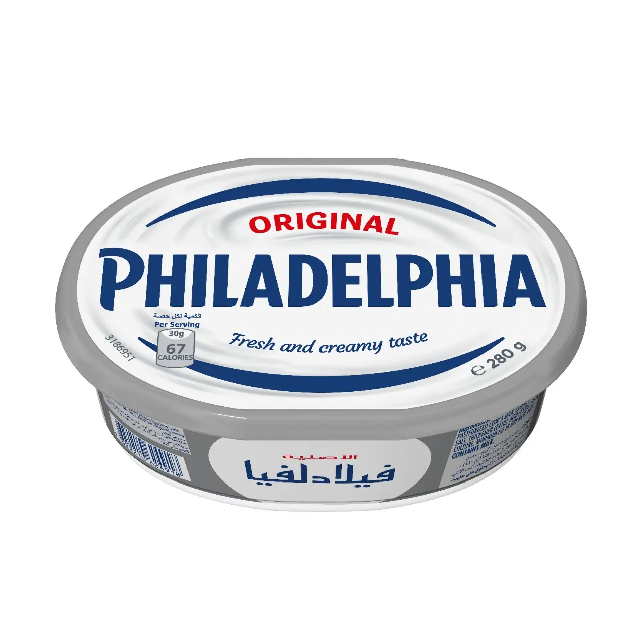 Philadelphia Original Spreadable Cream Cheese 280 gm - view 1