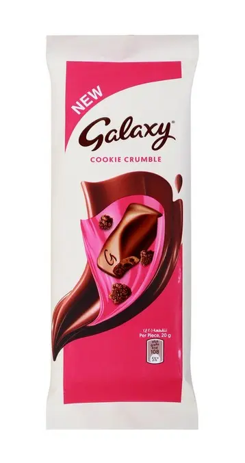Galaxy Chocolate Cookie Crumble 80 Gm - view 1