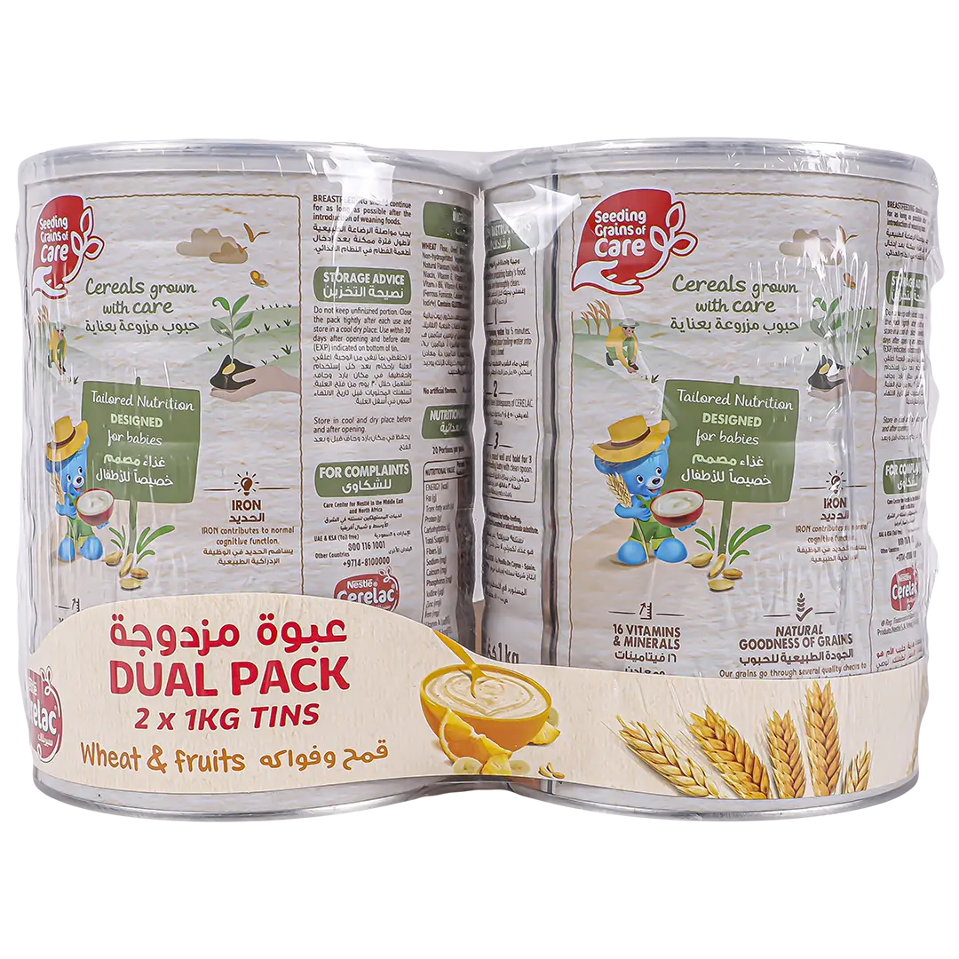 Cerelac Wheat and Fruits Dual Pack 2 pcs 1 kg - view 2
