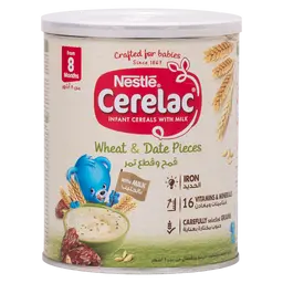 Cerelac Wheat & Date Pieces  400 gm