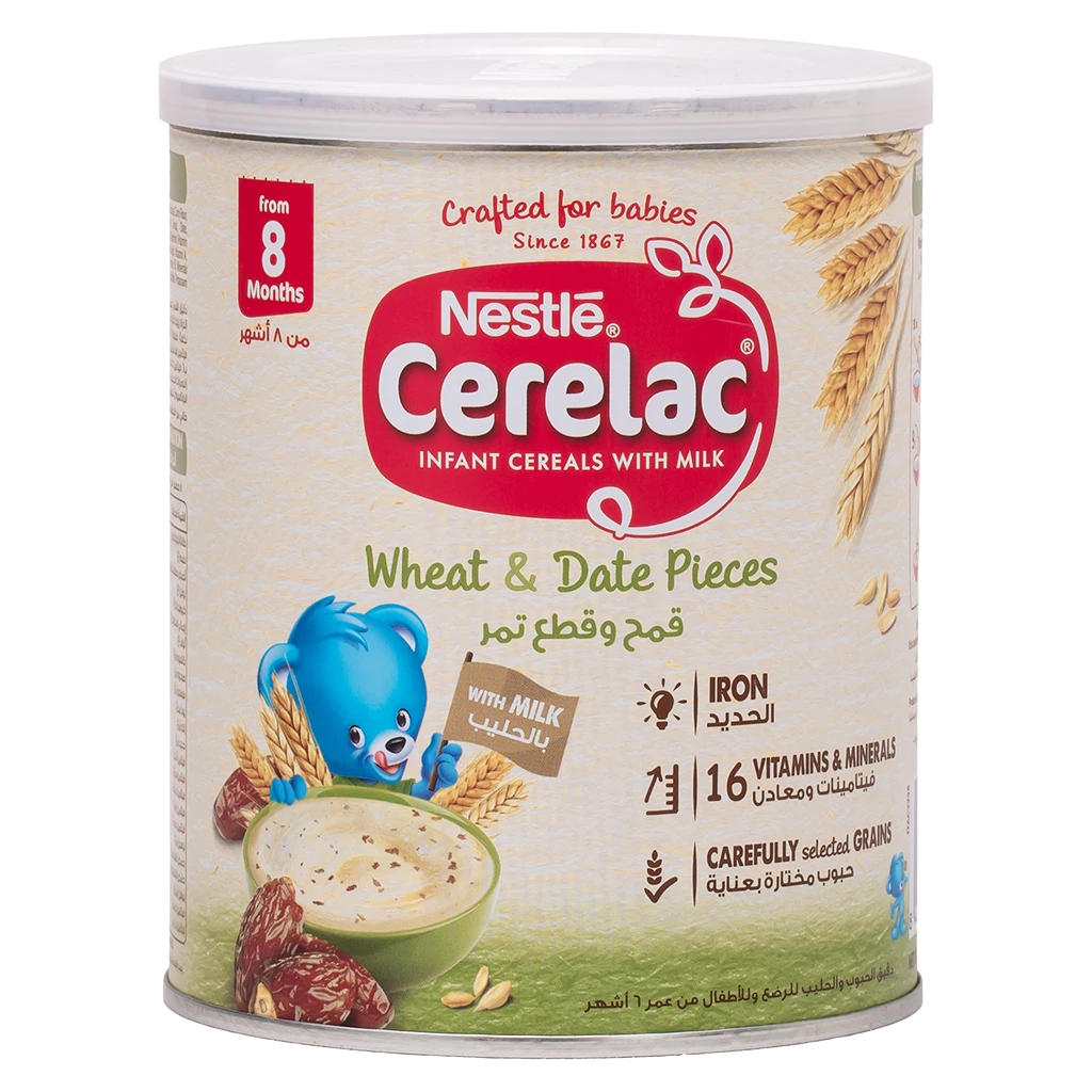 Cerelac Wheat & Date Pieces  400 gm