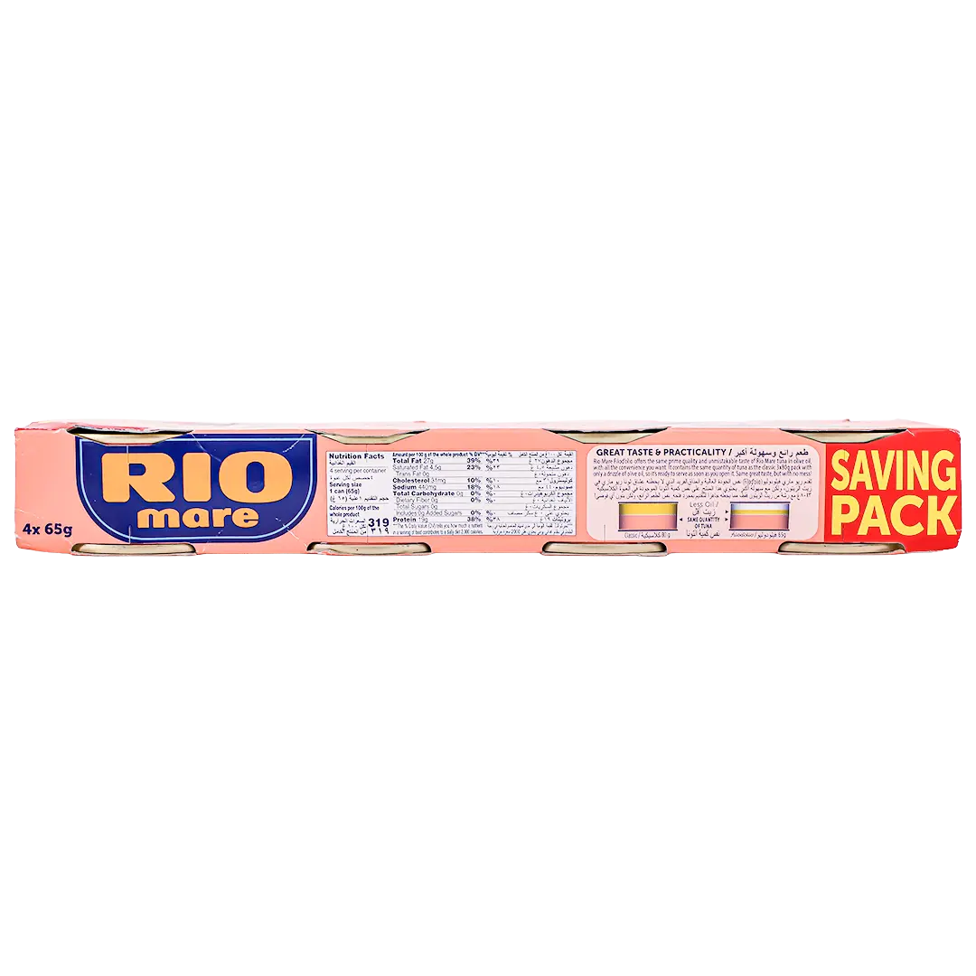 Rio Mare Tuna In Olive Oil Filodolio 4 pcs 65 gm - view 6