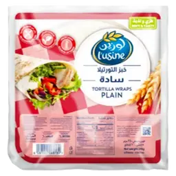 Lusine Tortilla Wrap Plain 240gm 6 pcs