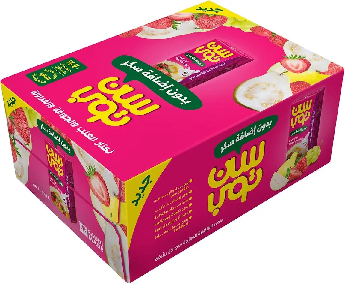 Suntop Grape Guava & Strawberry 18 pcs 125ml - view 1