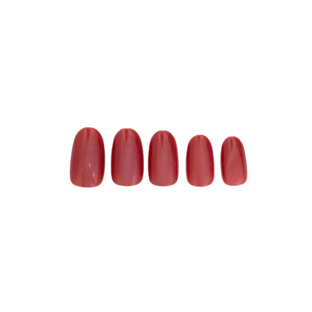 Loca Press On Nails Oval Shape Pink Nude M30  - view 4