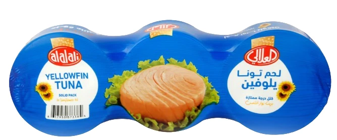 Al Alali Yellow Fin Tuna Sunflower Oil 170GmX3