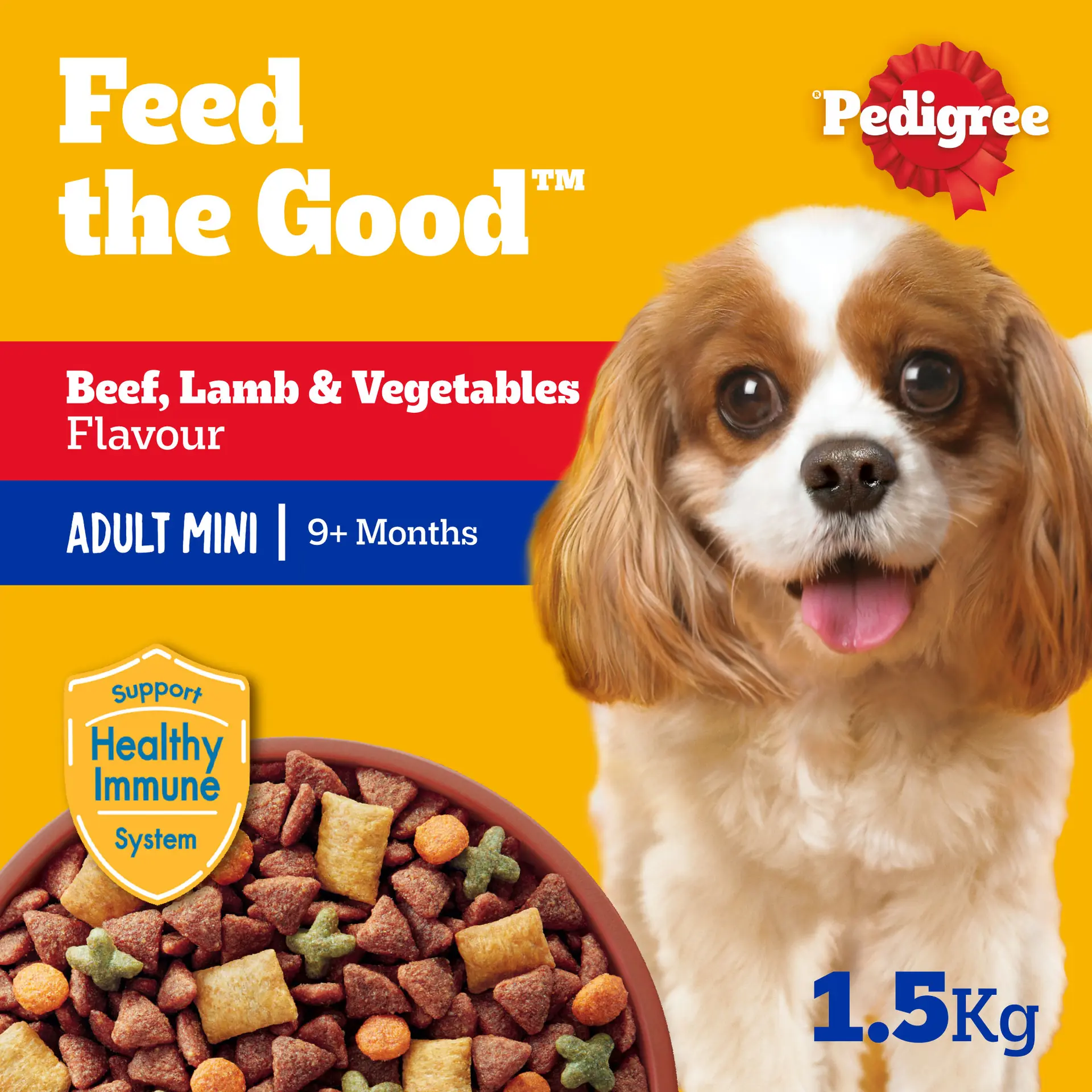 Pedigree Dry Food for Dogs Mini Beef Lamb Vegetables1.5 kg - view 8