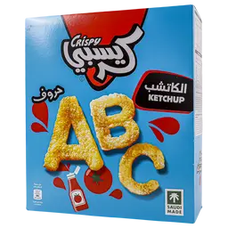 كريسبي حروف بالكاتشب 12 حبه 12 جم 