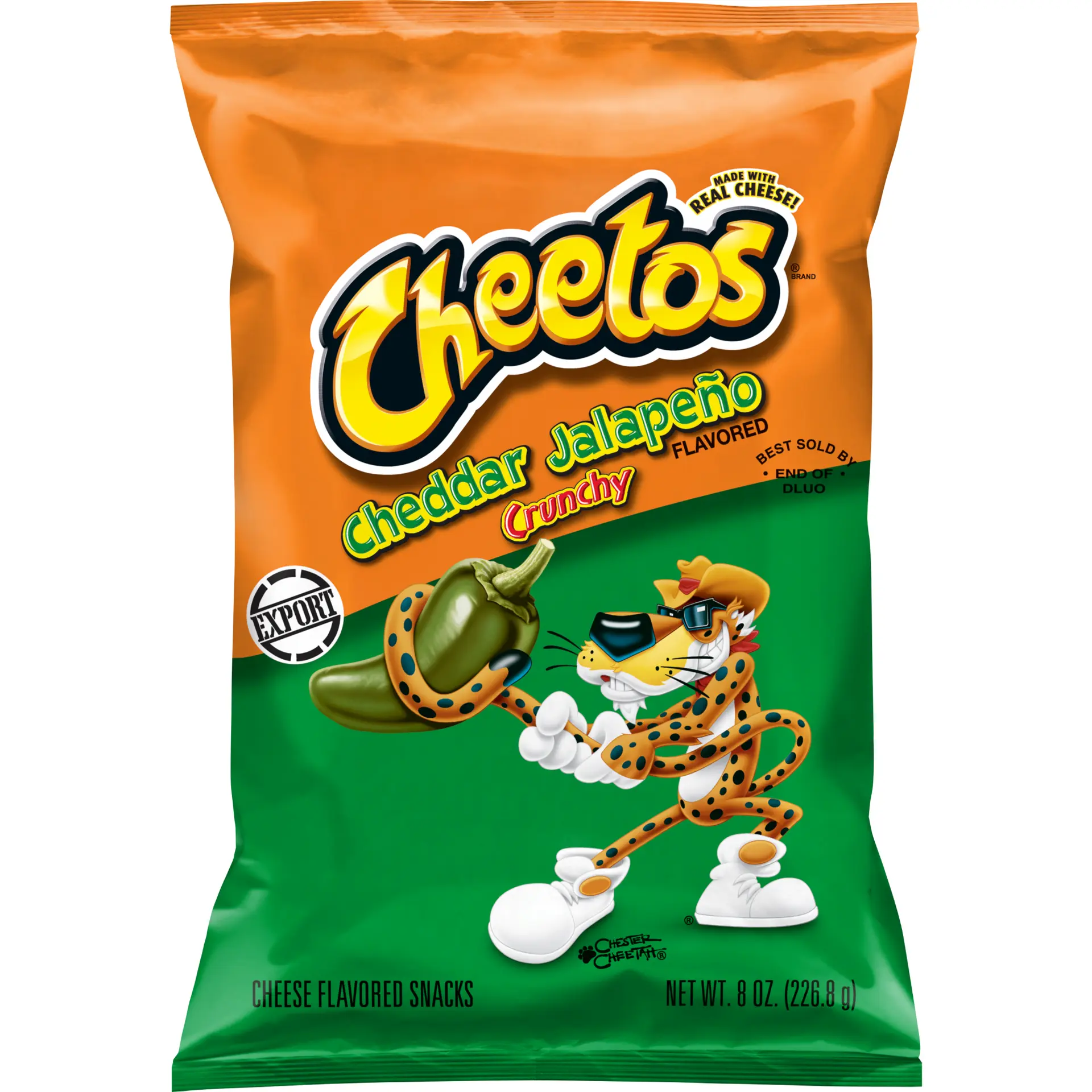 Fritolay Cheetos Jalapeno Chedar Crunchy 226 gm - view 1