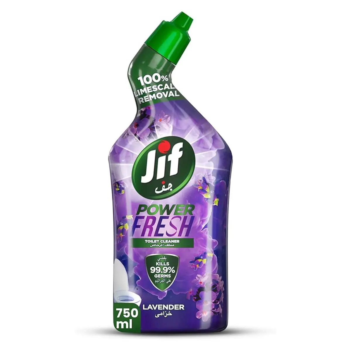 JIF Anti-Bacterial Toilet Cleaner for 100% limescale removal 750 ml - view 1