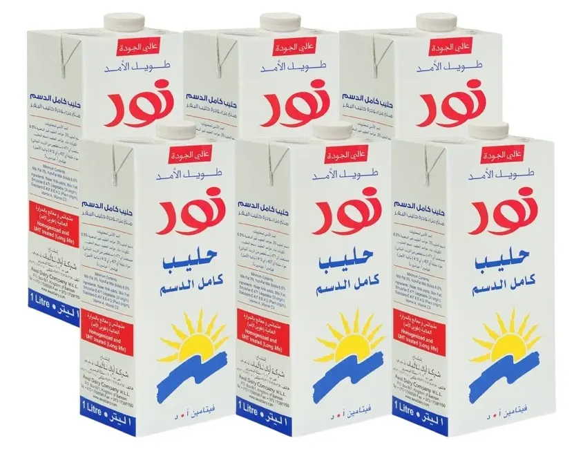 Noor Full Cream Milk 1LtrX6 - view 1