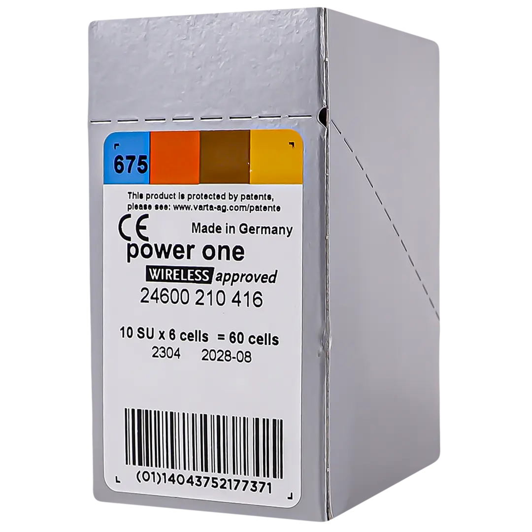 Power One P675 Hearing Aid Batteries 10 pcs - view 2