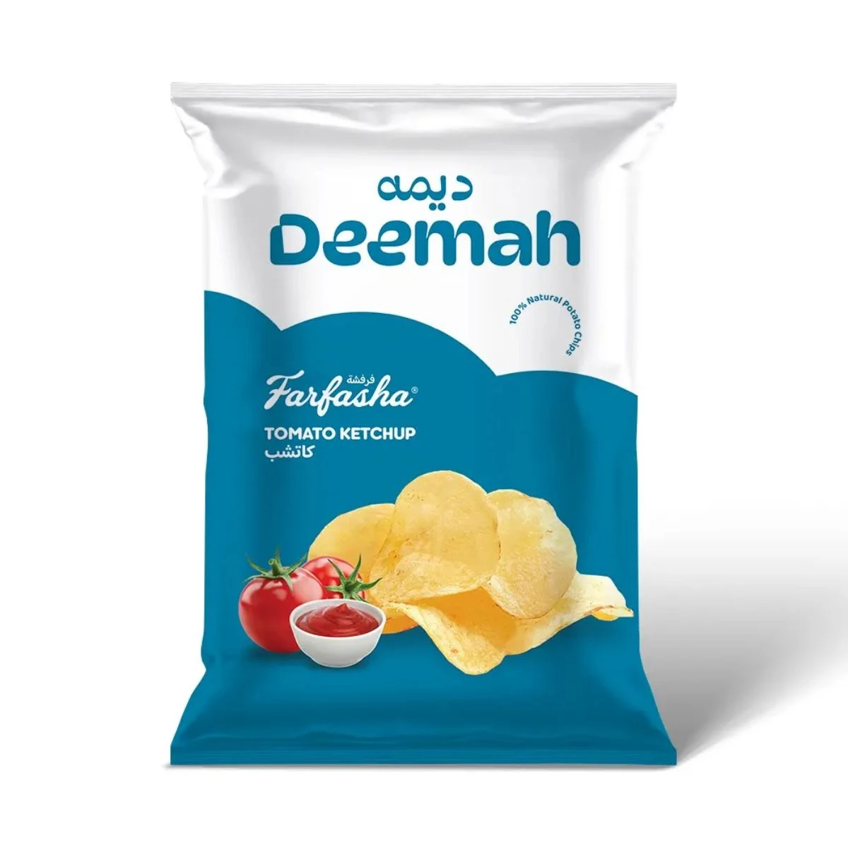 Deemah Farfasha Potato Chips Ketchup 75 gm