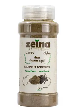 Zeina Ground Black Pepper 120 gm