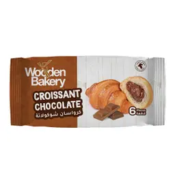 Wooden Bakery Packed Croissant Chocolate Family Pack 6x65 g