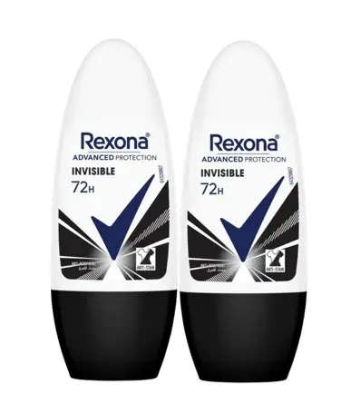 Rexona Antiperspirant Deodorant Roll On Antibacterial For Women 50MlX2 25% Off - view 1