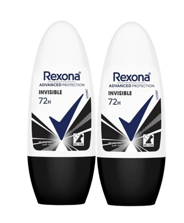 Rexona Antiperspirant Deodorant Roll On Antibacterial For Women 50MlX2 25% Off