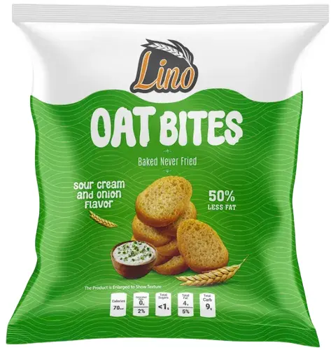 lino oat bites sour cream and onion 18 gm - view 1