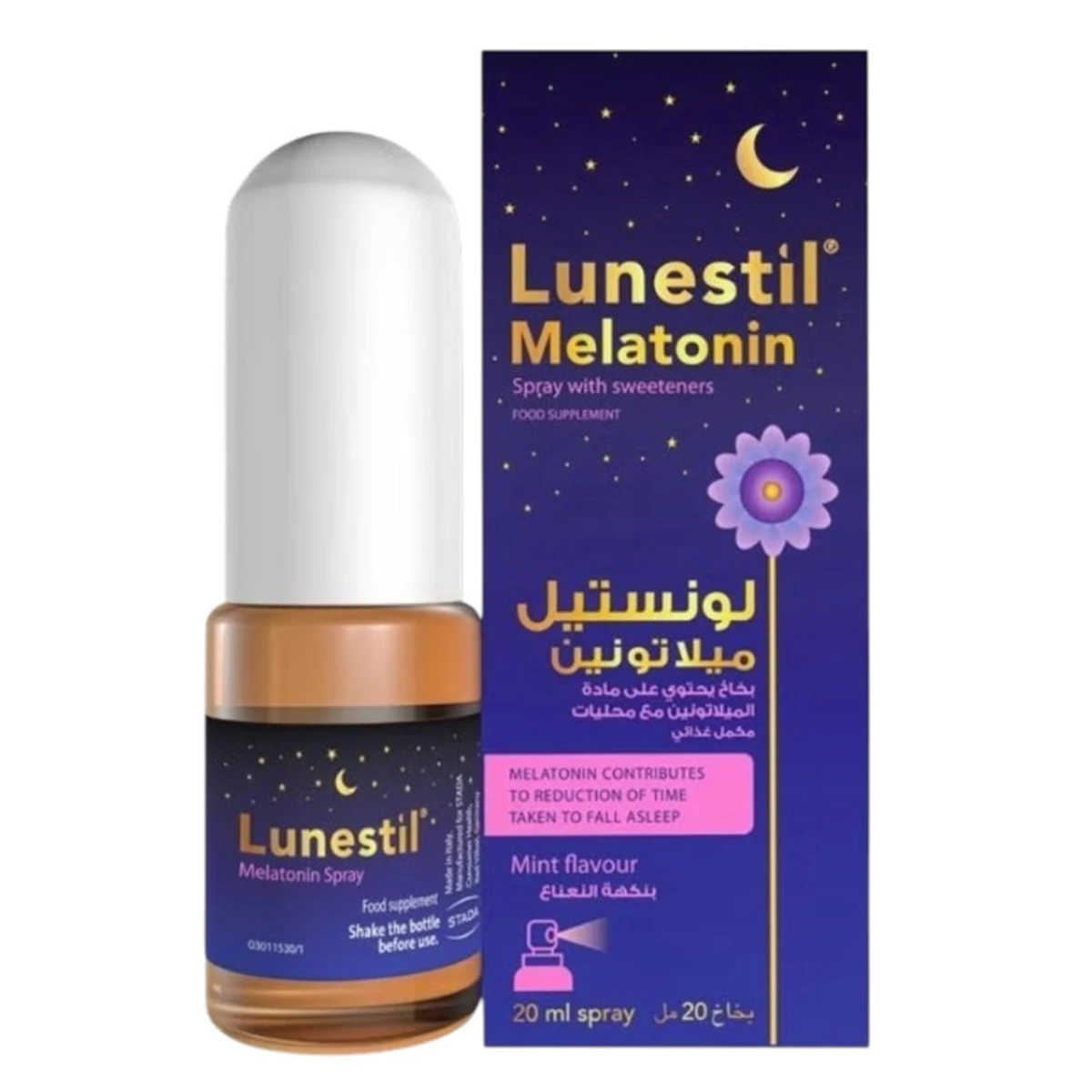 Lunestil Melatonin Spray  mint 20ML 200 puff