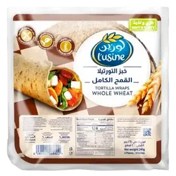 Lusine Tortilla Wrap Whole wheat 240 gm 6 pcs