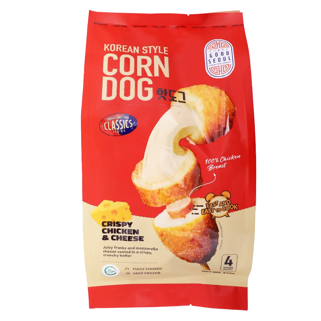 Good Seoul Corn Dog Crispy Chicken & Cheese 80 gm  - view 2