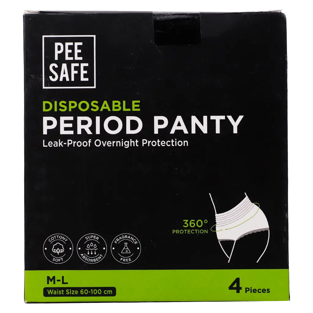 PeeSafe Disposable Period Panties M-L size 4 Panties  - view 2