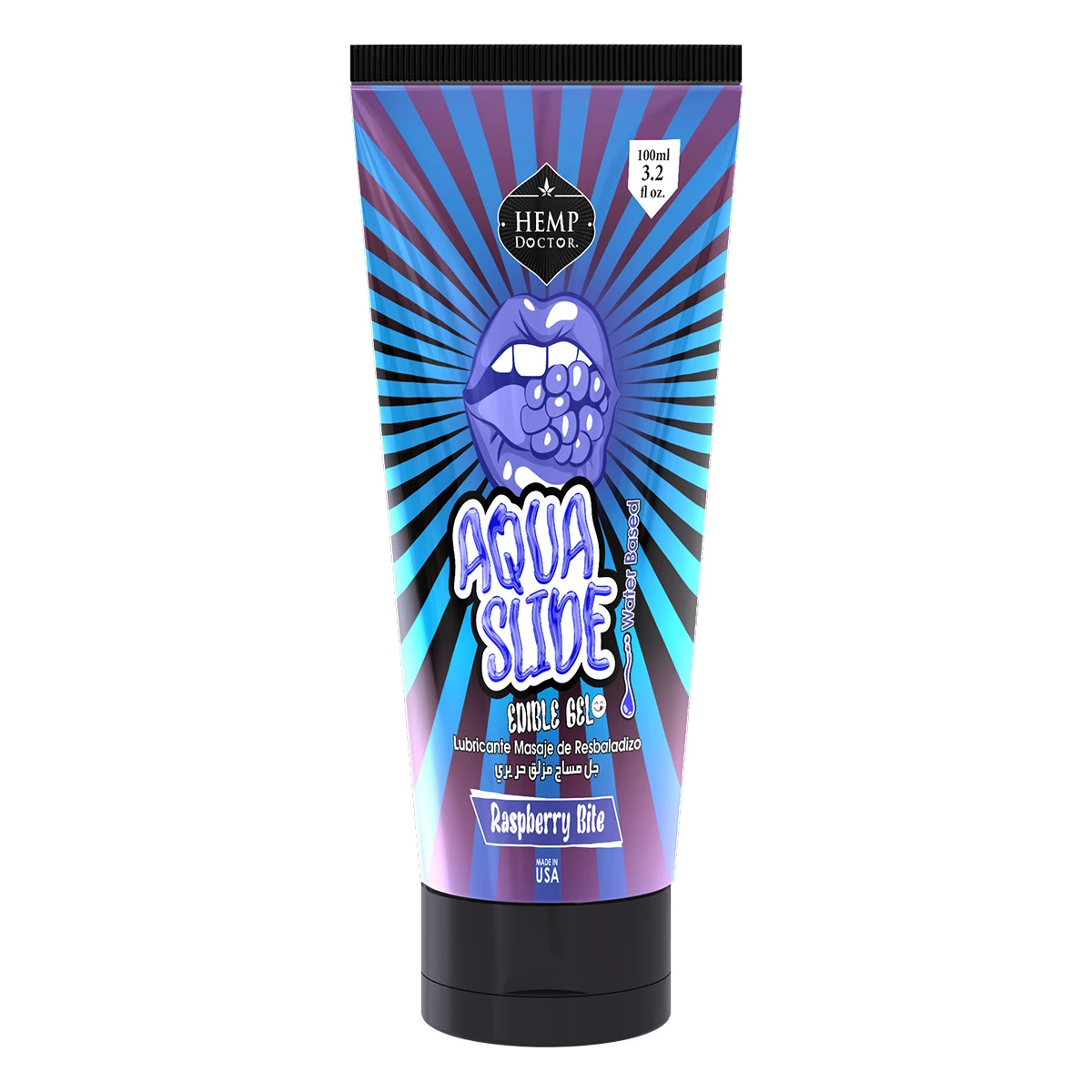 Hemp Doctor Body Massage Gel Raspberry 100 ml 