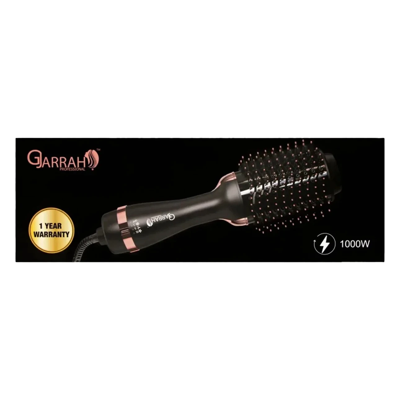 G. Jarrah 3 in 1 Hair Drying Styling and Straightening Brush Device 5001