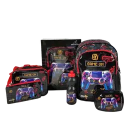 Royal Falcon 5 In 1 Game On 16" Backpack 5 Pcs