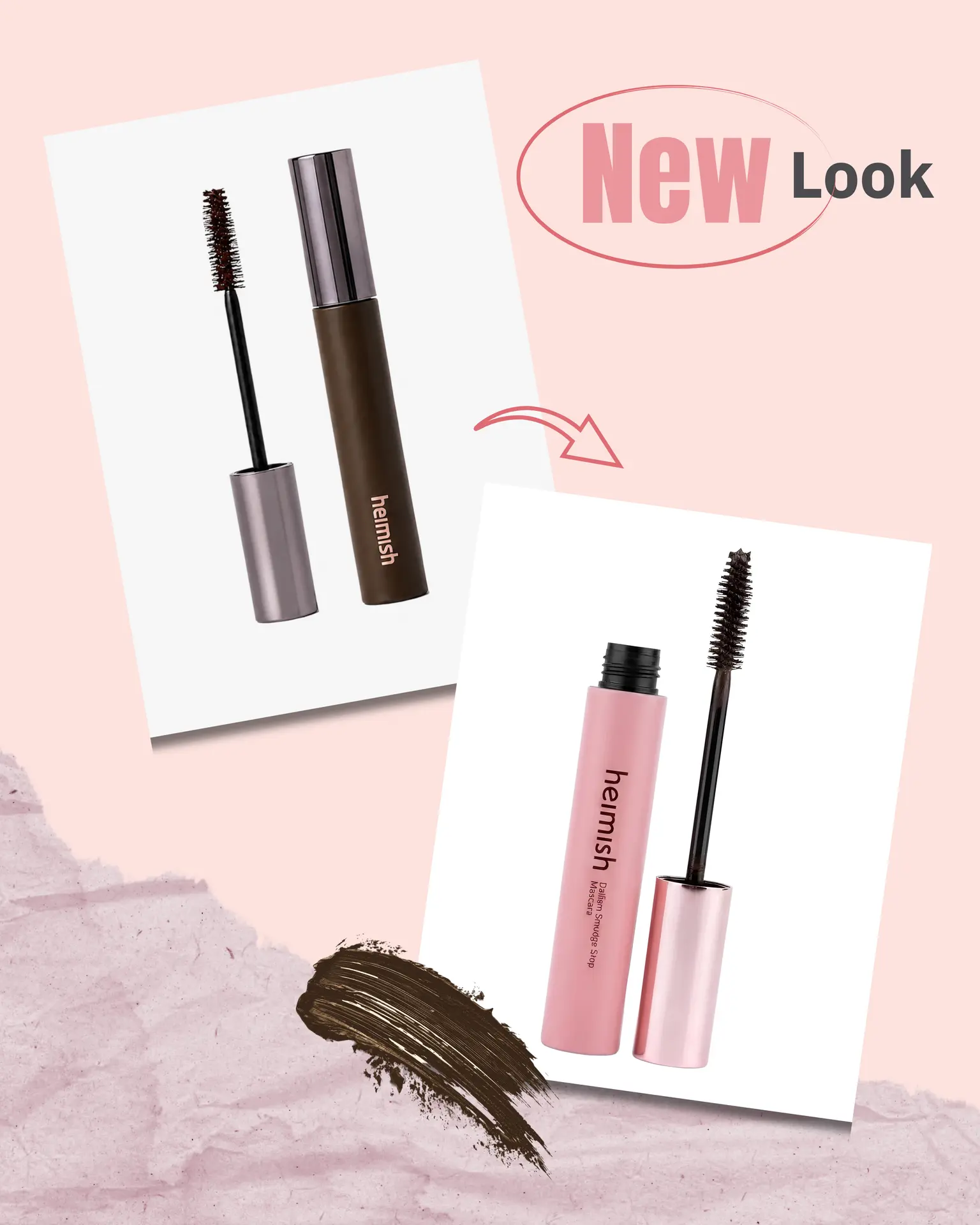 Heimish Dailysm Smudge Stop Volume Mascara Brown - view 2