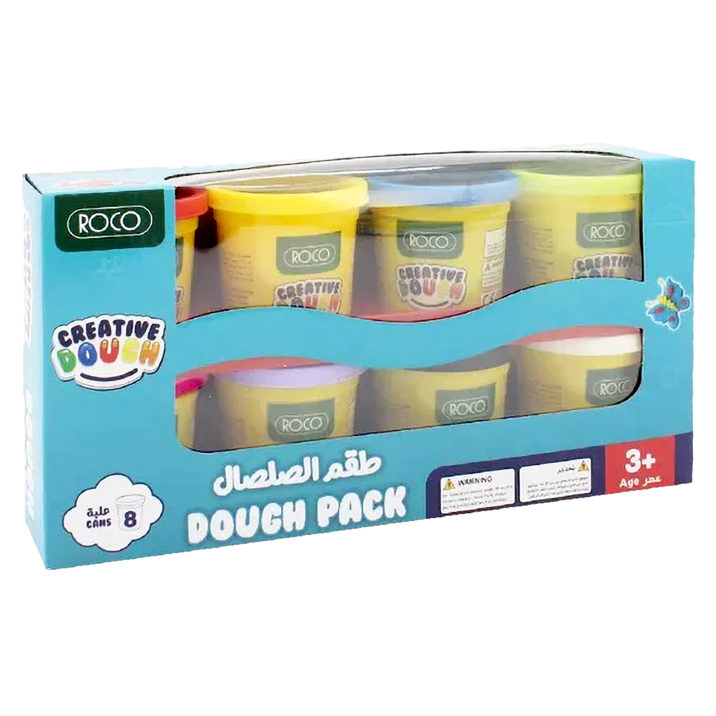 Roco Clay Dough set of 8 Assorted Color