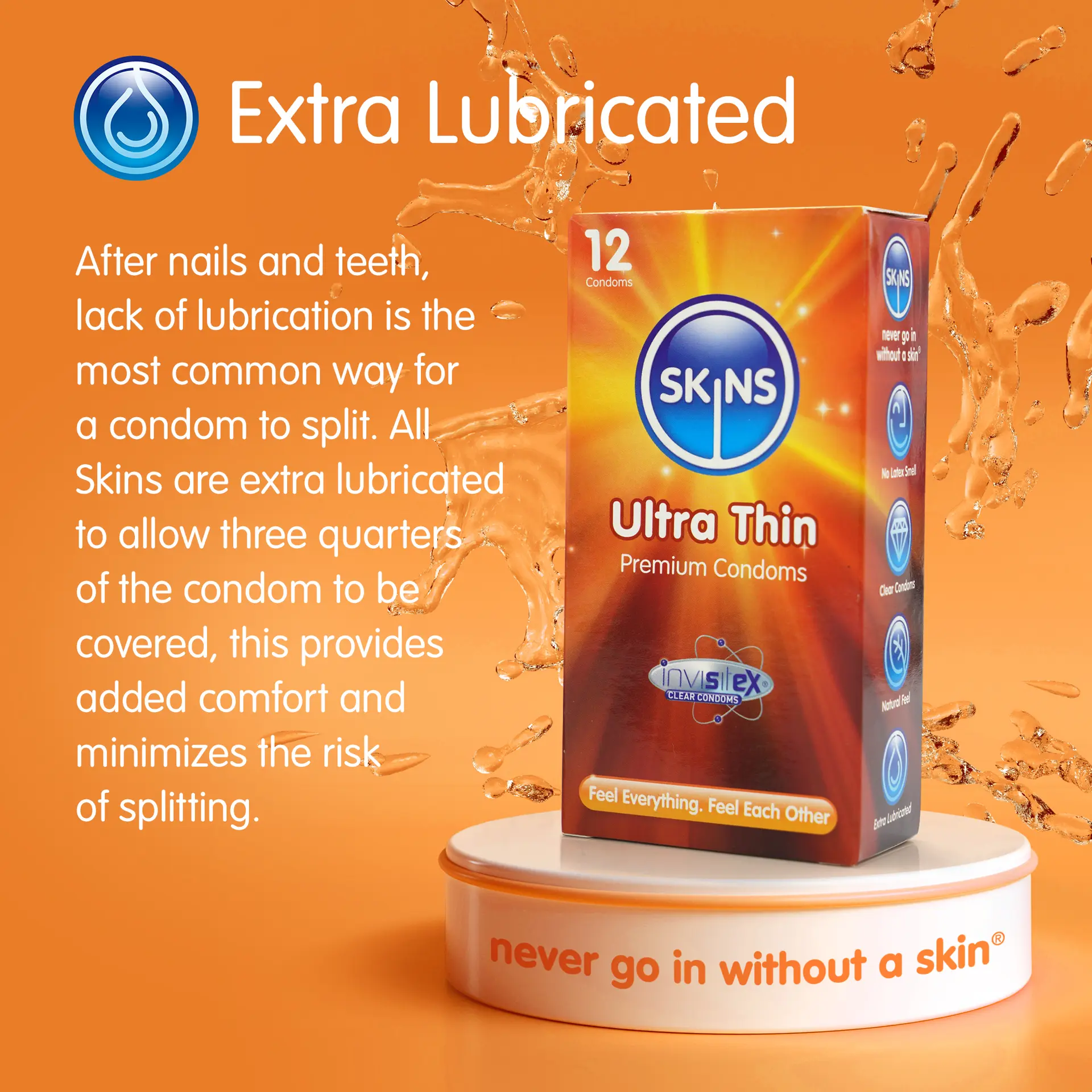 Skins Condom Ultra Thin 8 Pack - view 6