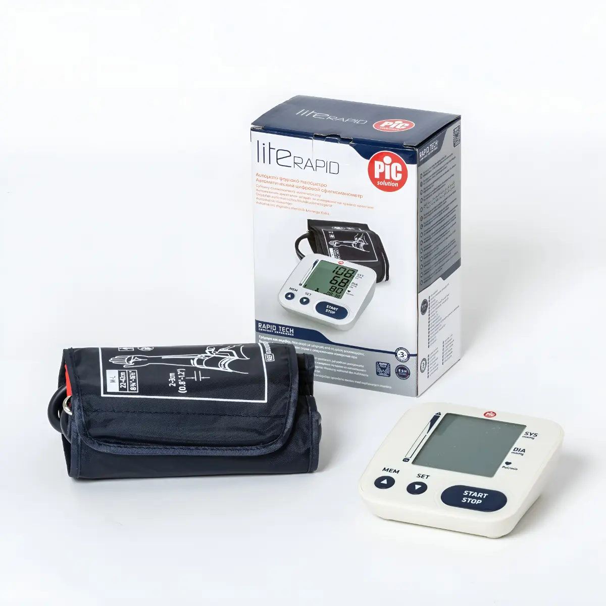 Pic Lite Rapid Blood Pressure Monitor Arm Type - view 4