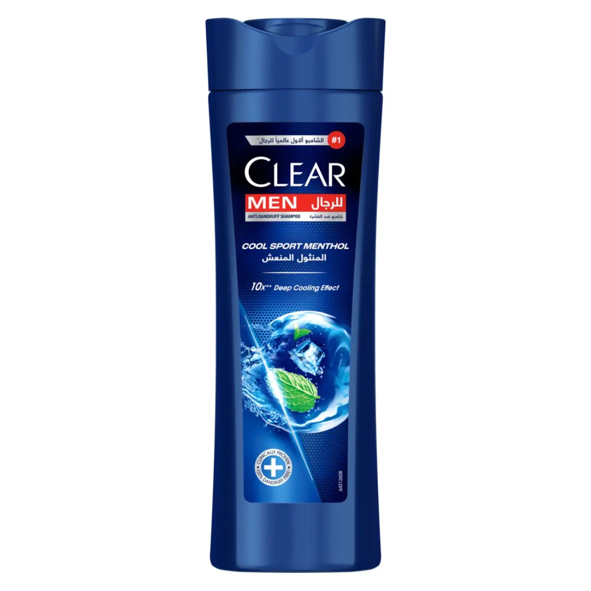 Clear Hair Shampoo Anti Dandruff For Men Cool Sport 400 ml - view 1