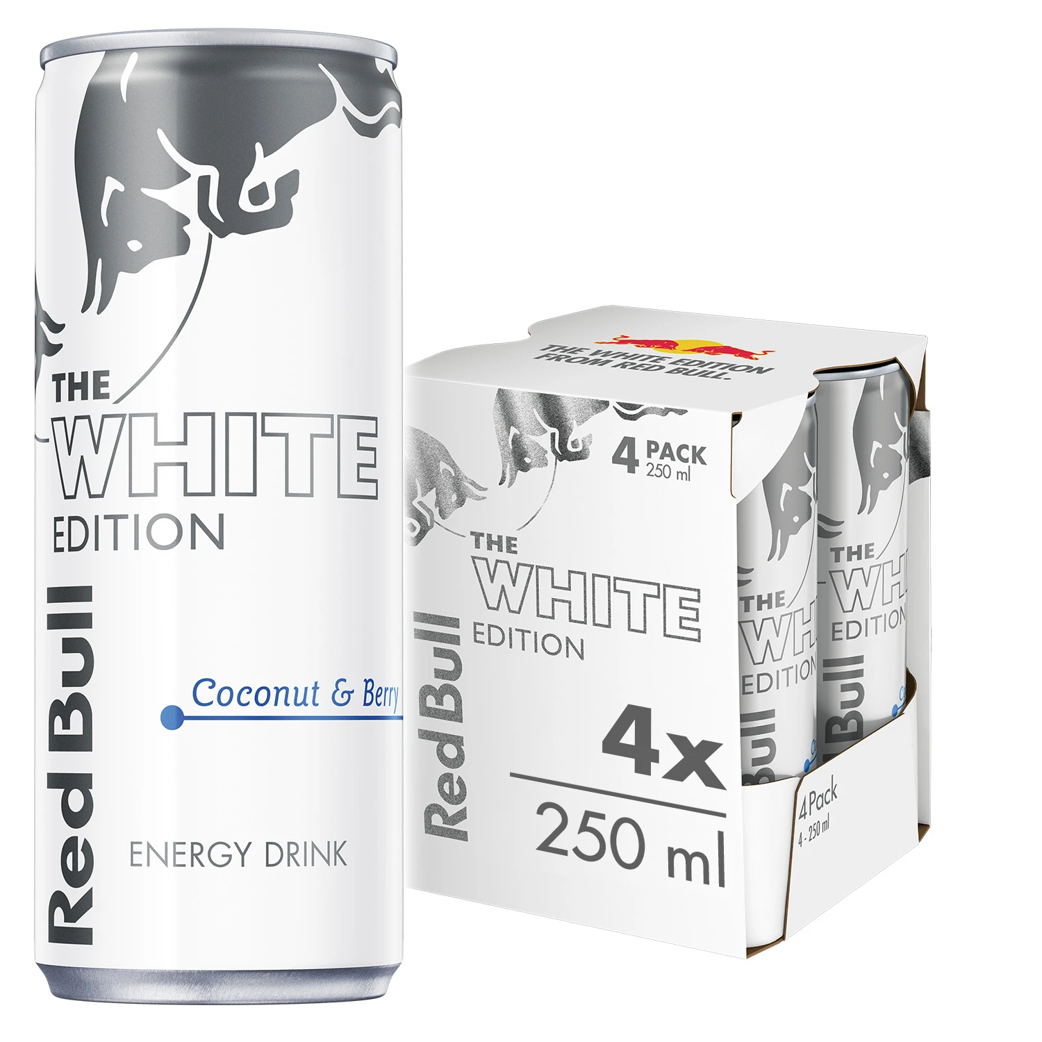 Red Bull Energy Drink White Edition Coconut & Berry 250MIX4