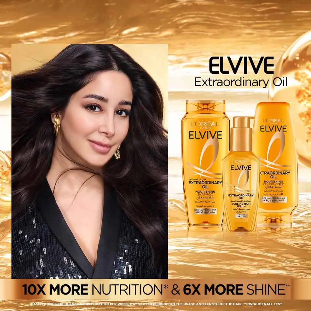 Elvive Extra Ordinary Oil Shampoo Normal Hair 400 ml - view 6