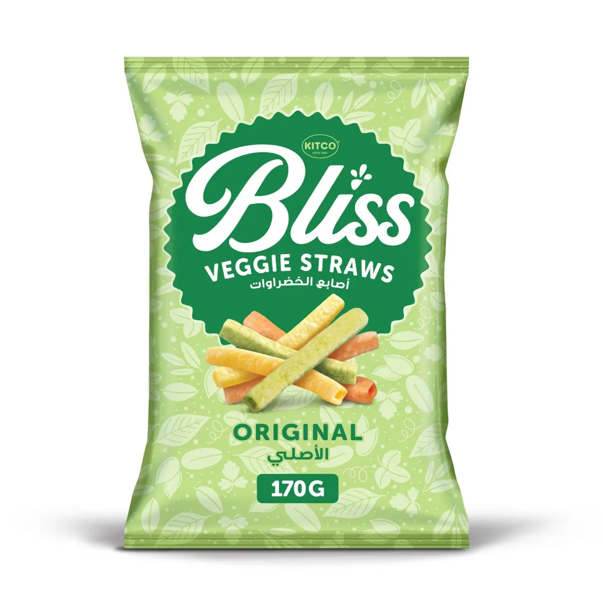 Kitco Bliss Veggie Strawas Original 170 gm - view 1