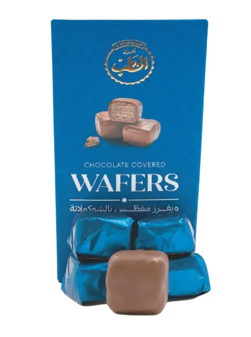 Afran Alhatab Chocolate Covered Wafers Box 12 PCs - view 1