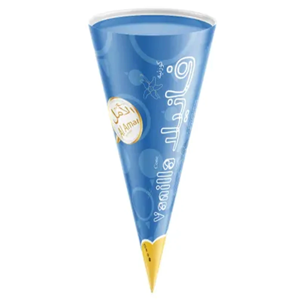 Al Amal Ice Cream Corn Vanilla 120 ml