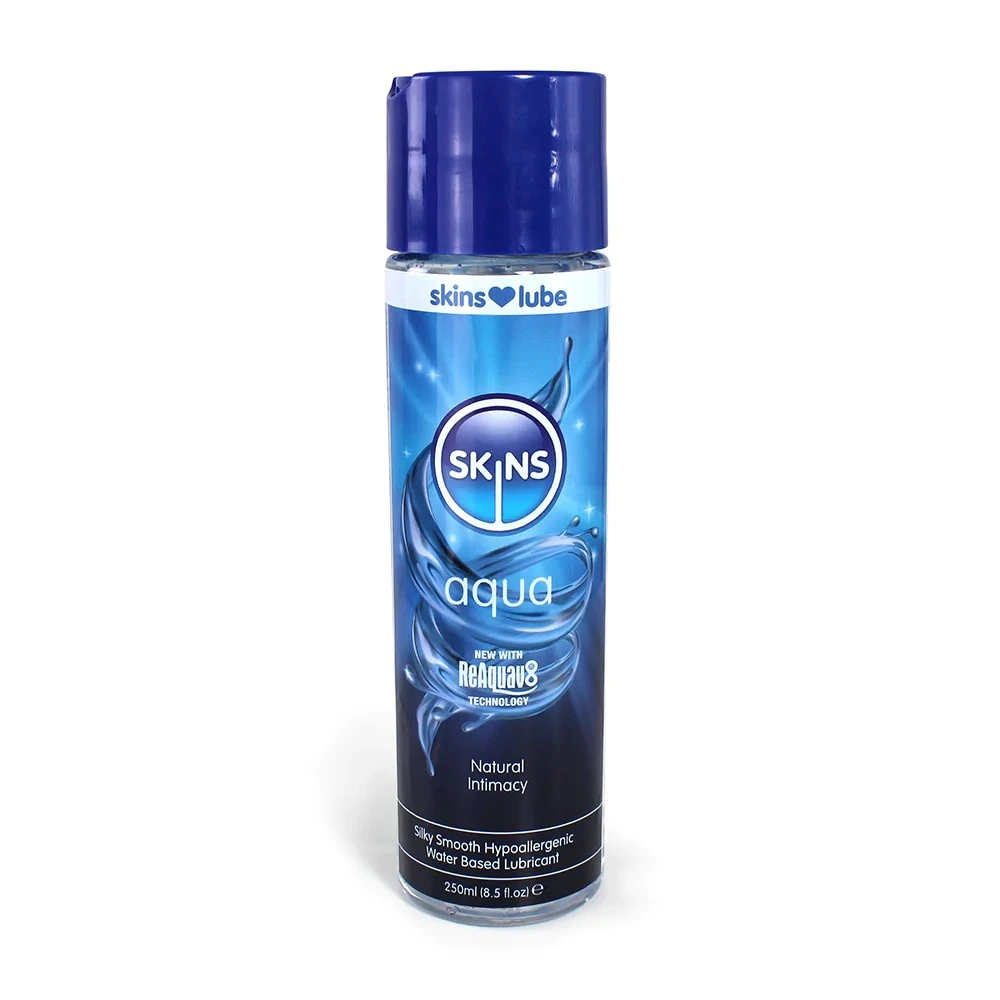 Skins Water Based Lubricants Aqua 4.4 Fl. Oz
