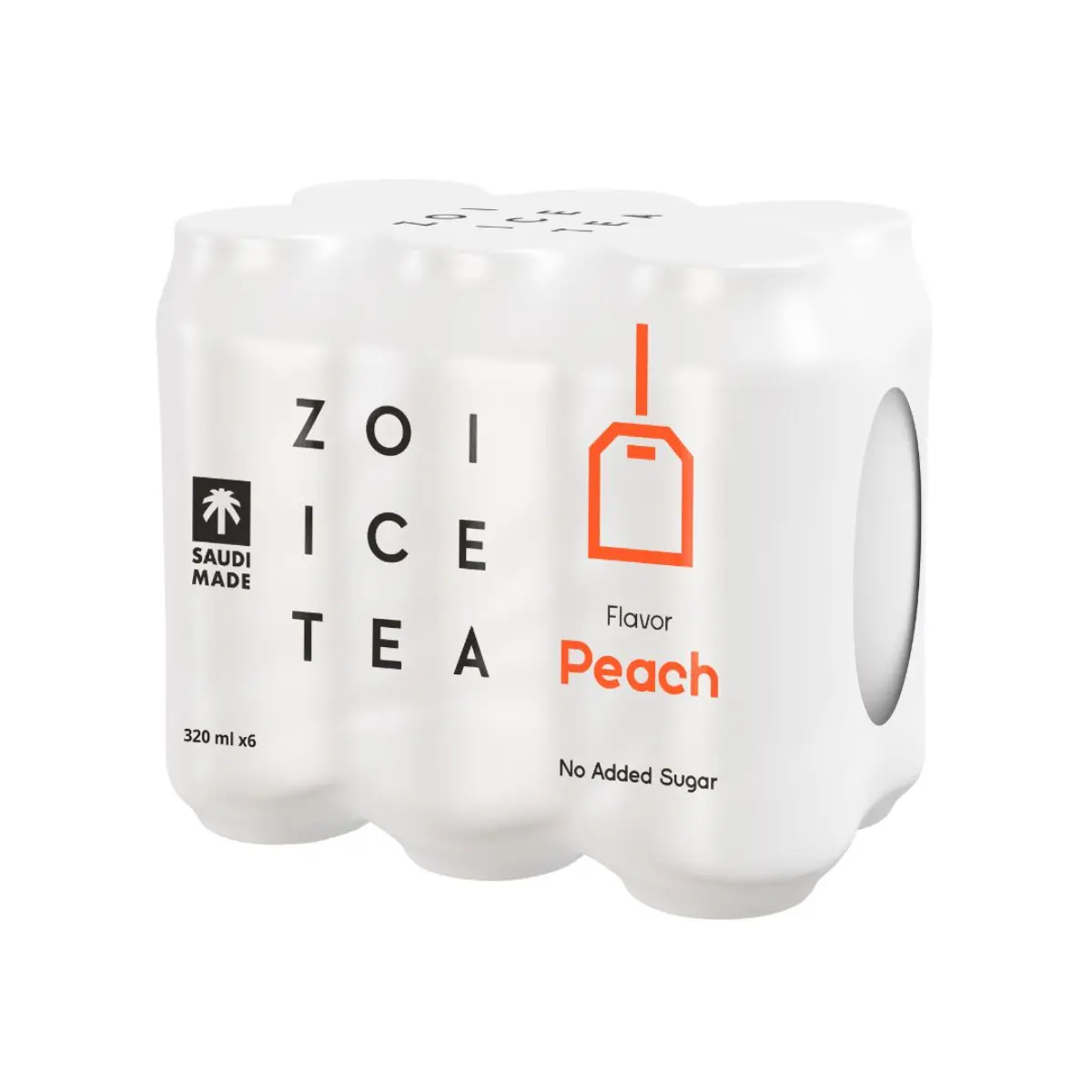 Zoi Ice Tea Peach Flavour 6 pcs 320 ml - view 1